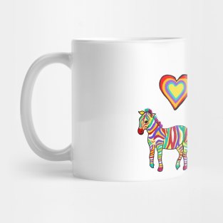 Rainbow Savanna (white) Mug